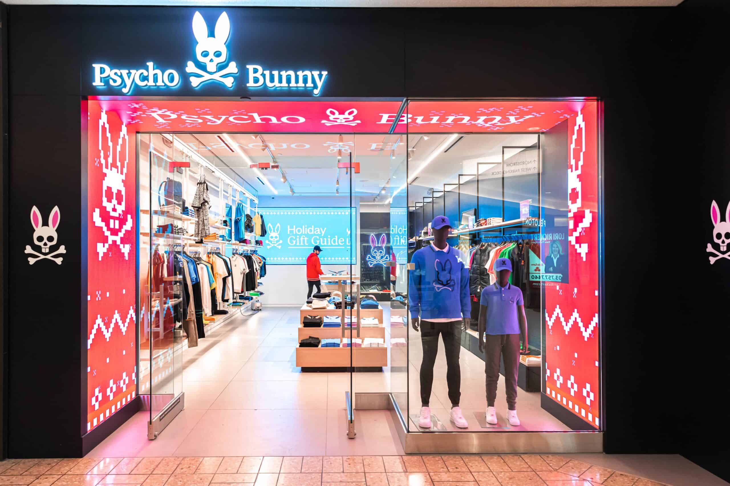 Fusion Specialties Store Design and Mannequin Solution for Pyscho Bunny